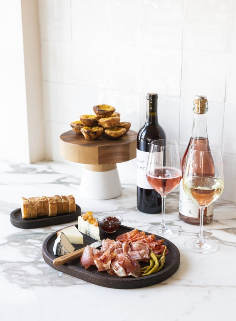 A selection of cheese, wine, pastries and charcuterie at Montrose Cheese & Wine. (Photo by Julie Sofer)