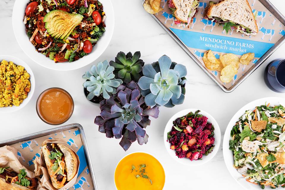 Mendocino Farms has gourmet sandwiches galore. 