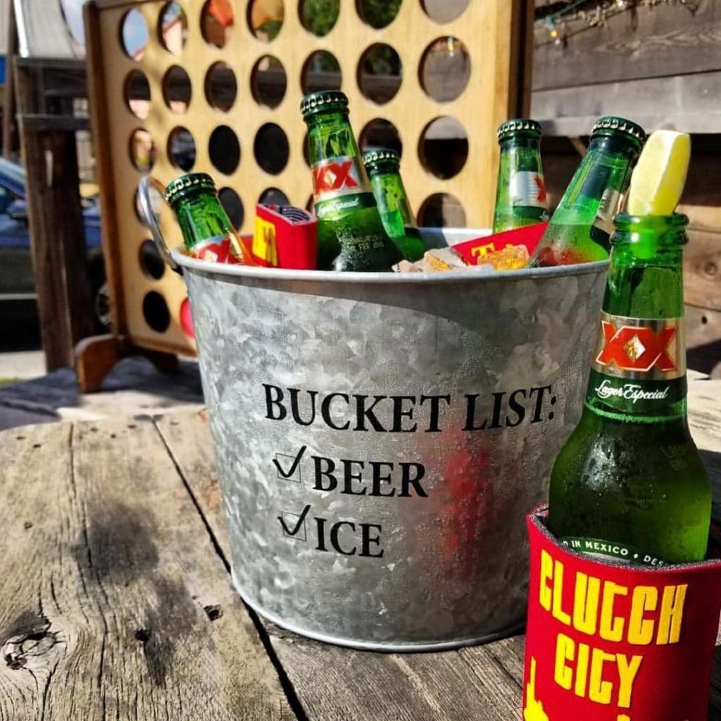 The Kirby hotspot was big on buckets. 