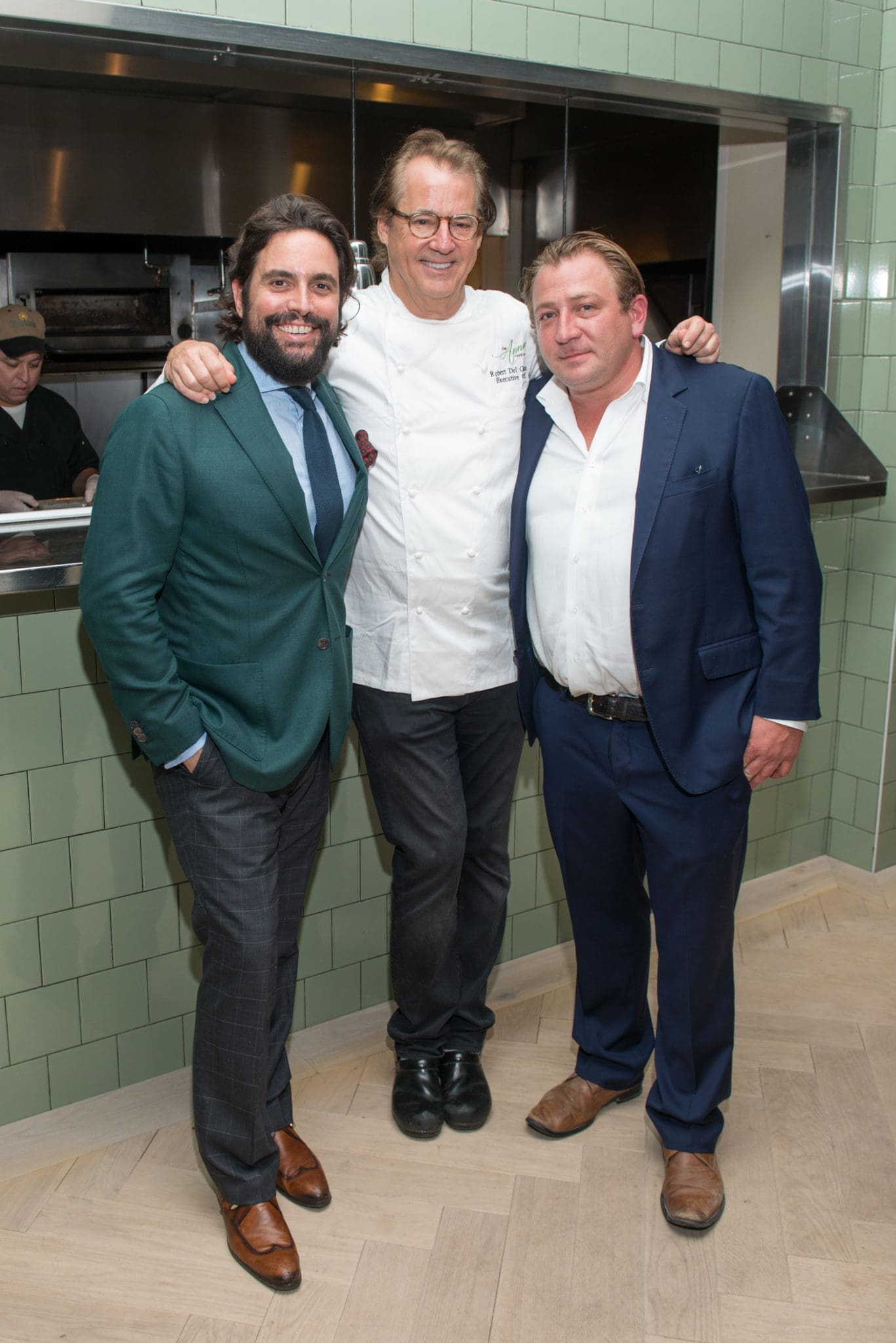 The Annie Cafe & Bar trio Sam Governale, Robert Del Grande, Benjamin Berg, all on hand for PaperCity's 25th anniversary dinner. (Photo by Jacob Powers)