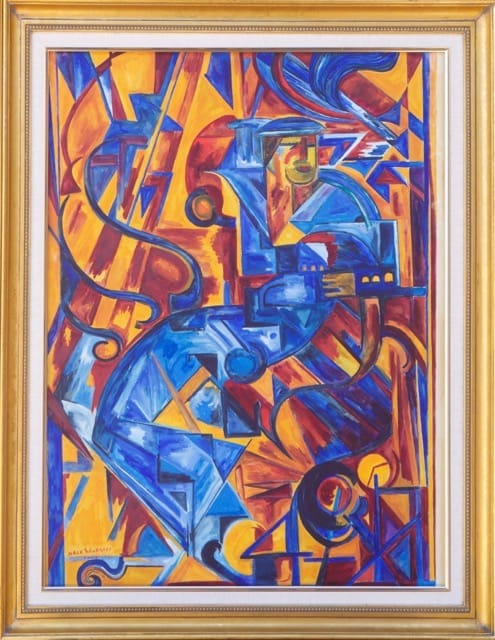 Parisian Cubism by Hale Woodruff
