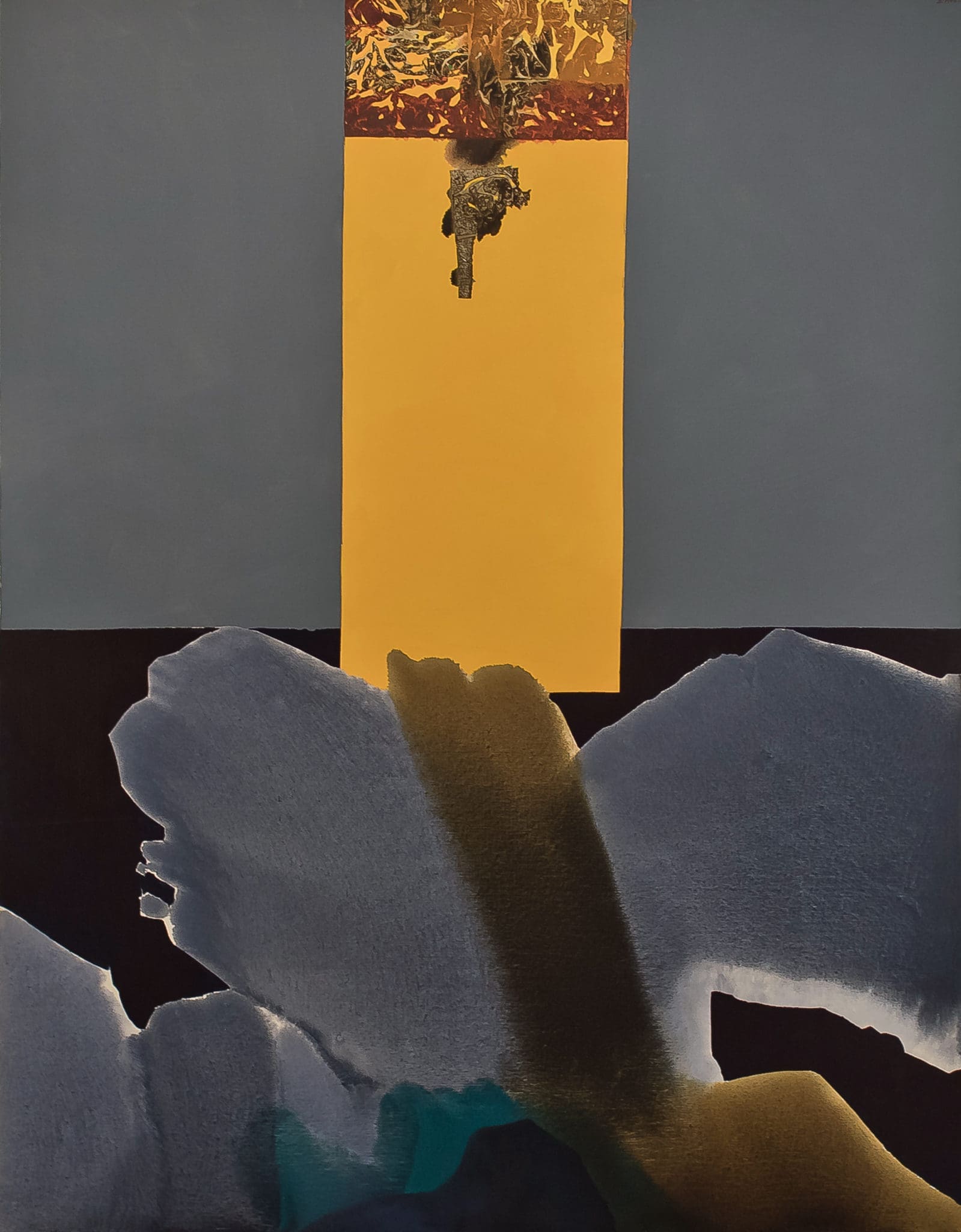 Dorothy Hood’s "The Angel’s Key," 1987, at the University of Houston