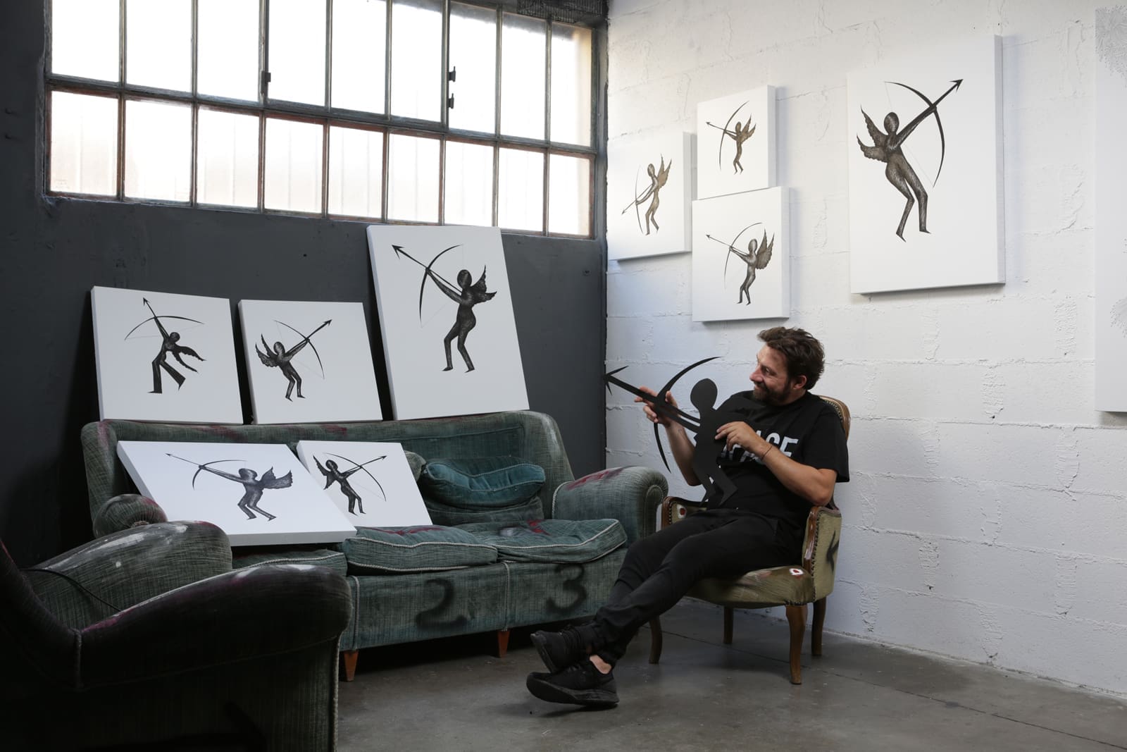 Acclaimed international artist Andrea Bianconi brings his detailed, vibrant drawings to Barbara Davis Gallery this weekend, through October 19. He’ll have a performance this Friday, September 6, at 7:30 pm.