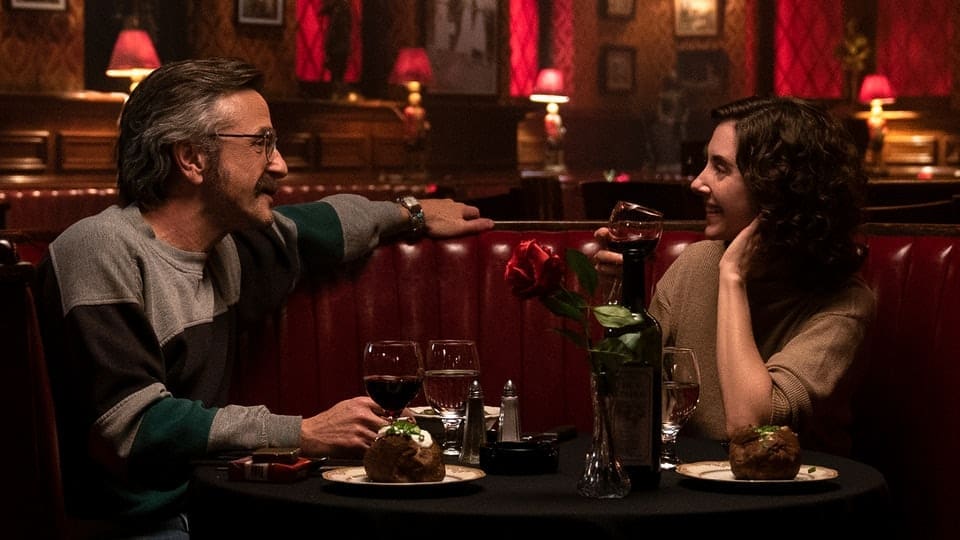Marc Maron and Alison Brie in GLOW.