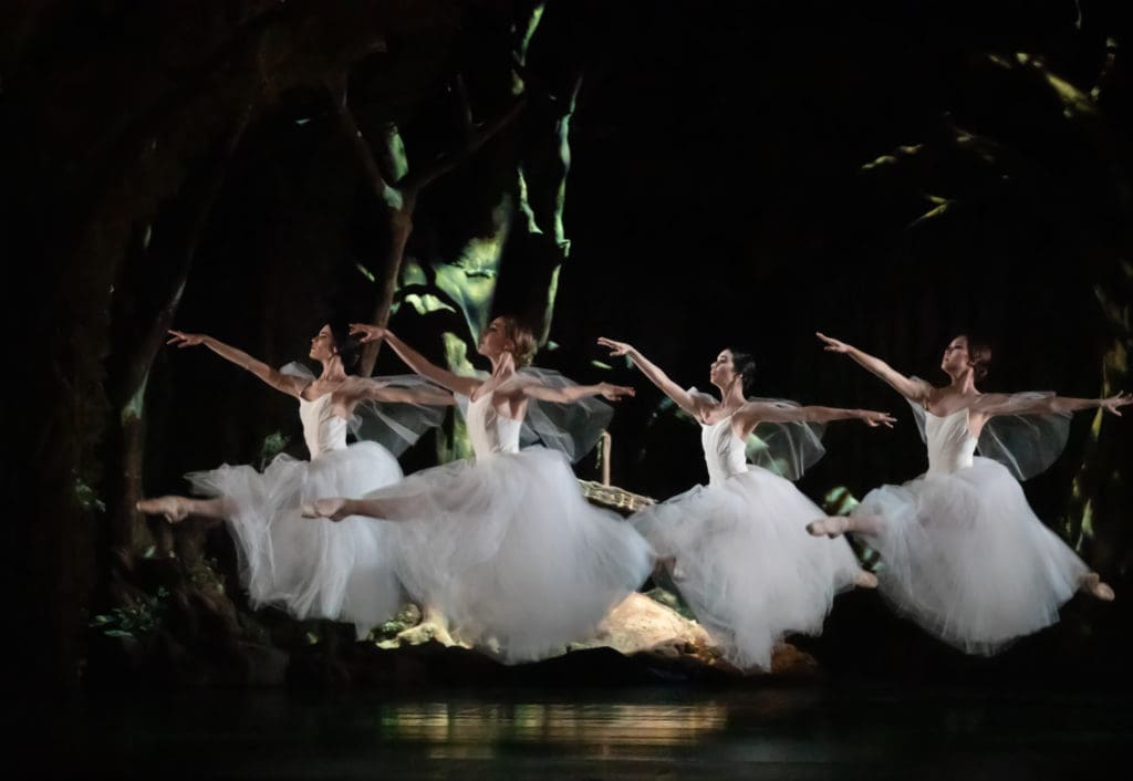 Artists of Houston Ballet as Wilis in Stanton Welch's 'Giselle' Photo by Amitava Sarkar (2019), Courtesy of Houston Ballet
