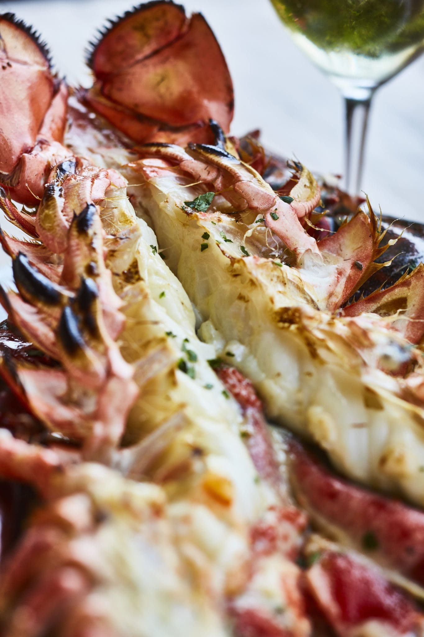 Australian cold water lobster tails.