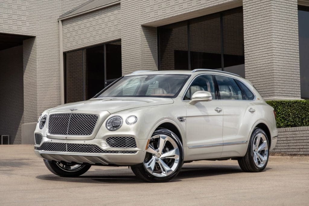 The first Bentley Stetson collaboration car landed in Dallas this week. (Photo by Park Place Dealerships)