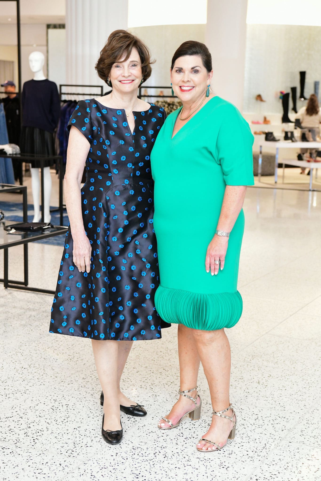 Winter Ball chairs Bobbie Nau and Lesha Elsenbrook (Photo by Daniel Ortiz)