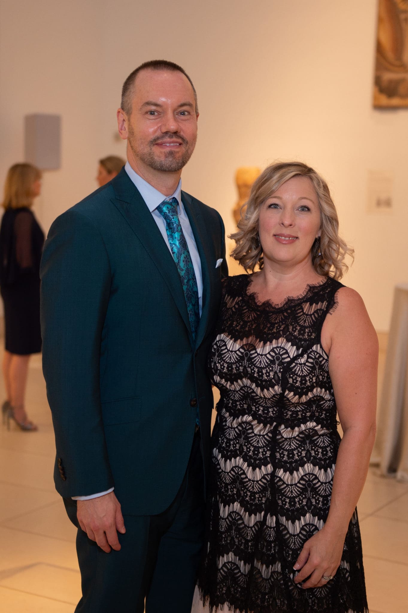 Dan Knechtges, Hillary Hart (Photo by Wilson Parish)