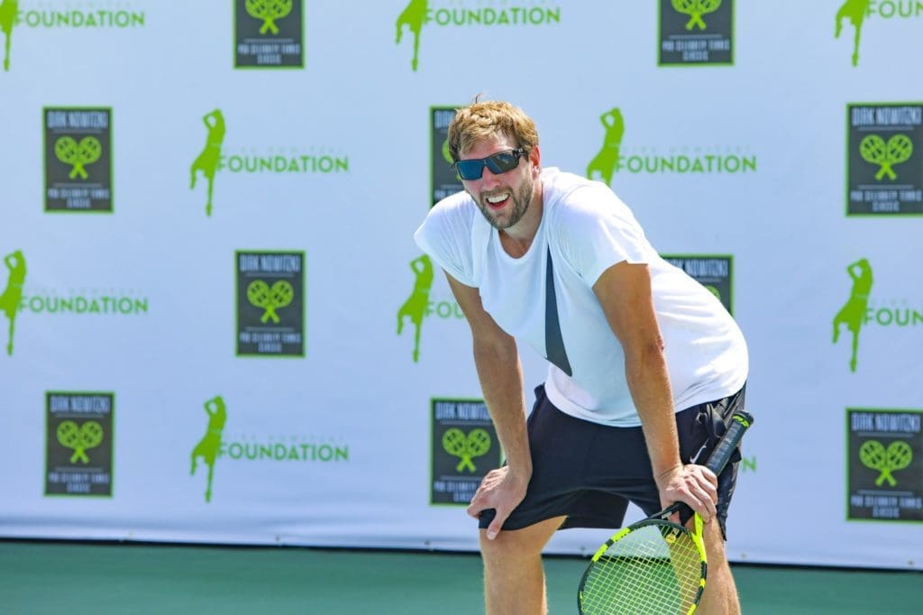 Dirk Nowitzki Tennis Tournament Truths — Steve Nash Can Play and Luka Doncic is Quite the Wildcard
