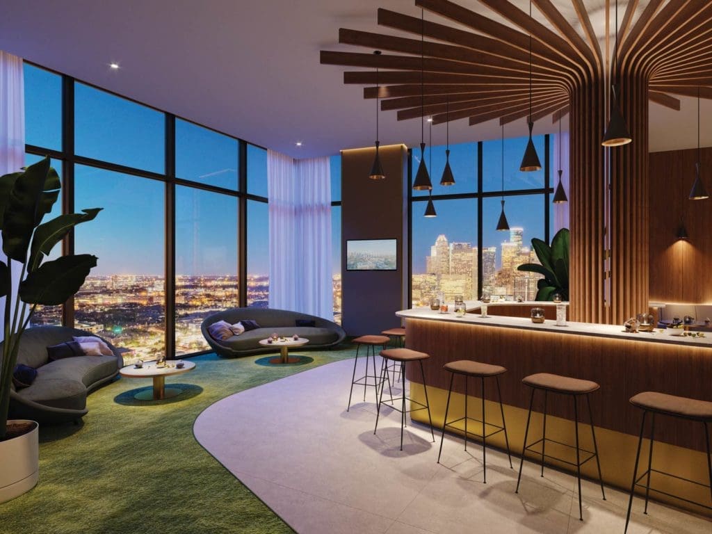 A Higher Plane — Midtown’s First Luxury High-Rise Ups the Perks, Creating a Walkable Oasis