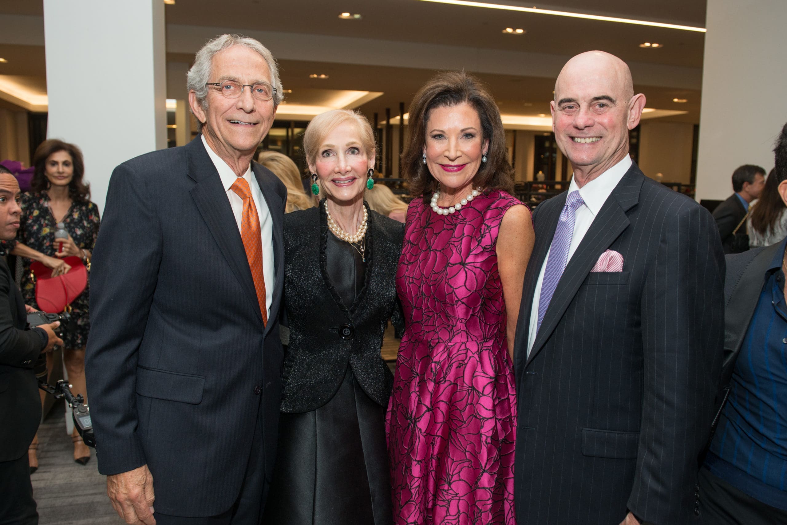 Harry & Diane Gendel, Betty & John Hrncir (Photo by Jacob Power)
