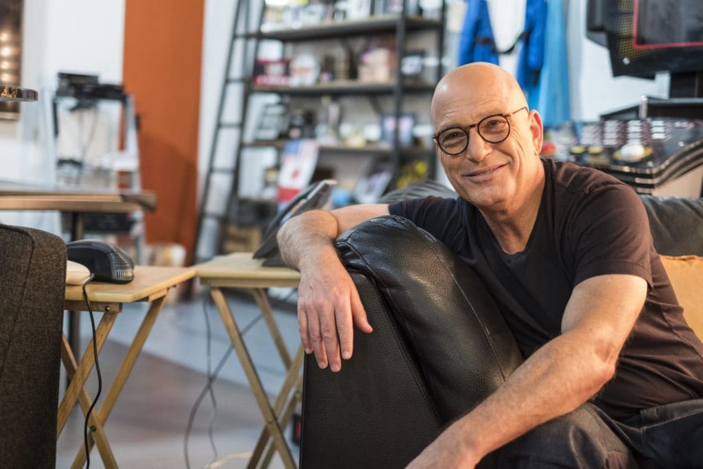 Howie Mandel recalling his first stage appearance: 'It was April 19, 1977 (he was 23) the first day I ever got up on stage and that's the day that changed my life.'