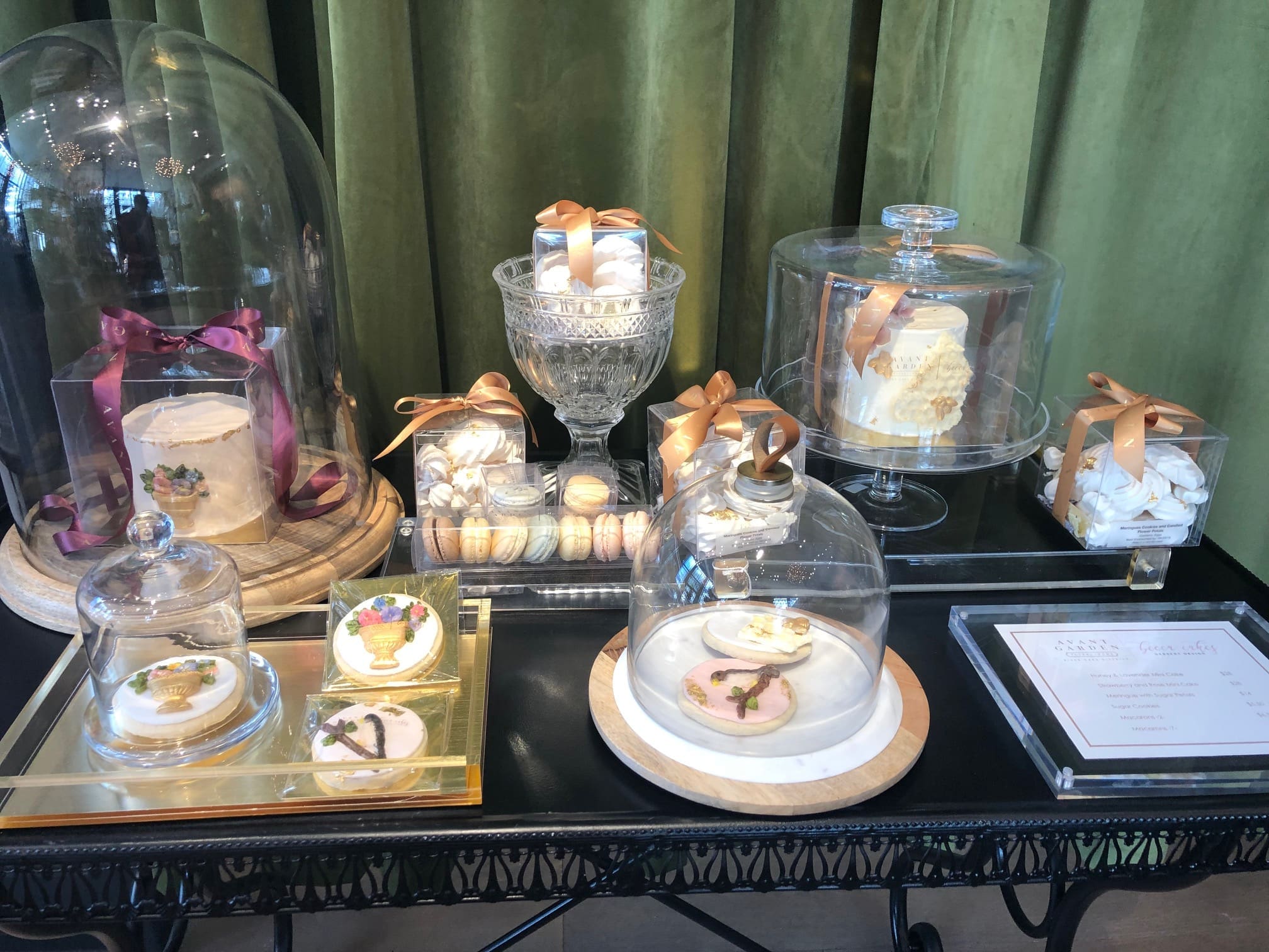 Becca Cakes offers delightful pastries throughout the week with a full blown offering Wednesday through Saturday. (Photo by Shelby Hodge)