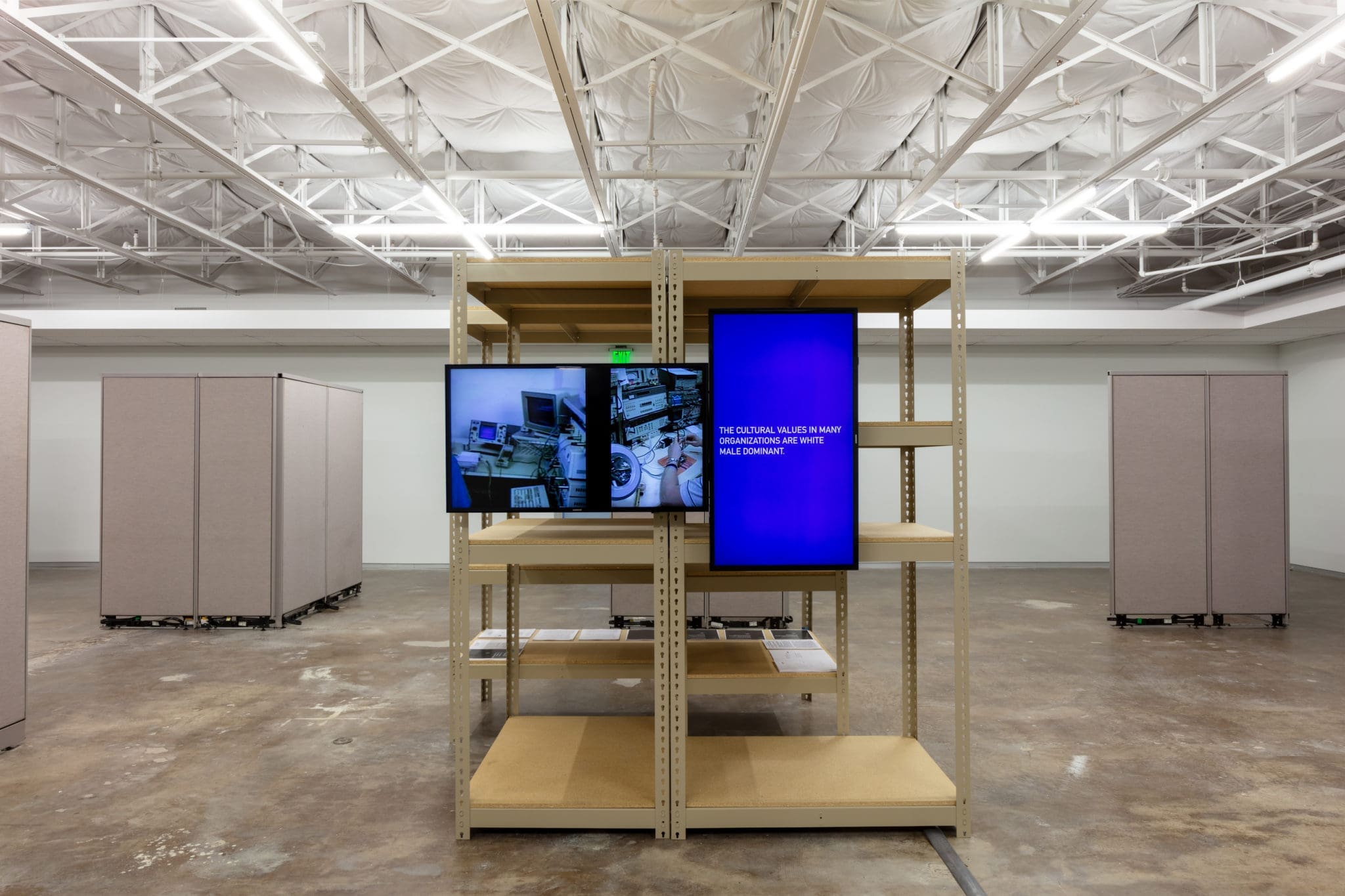 Jessica Vaughn's "In Polite English One Disagrees by First Agreeing" (Photo by Kevin Todora)