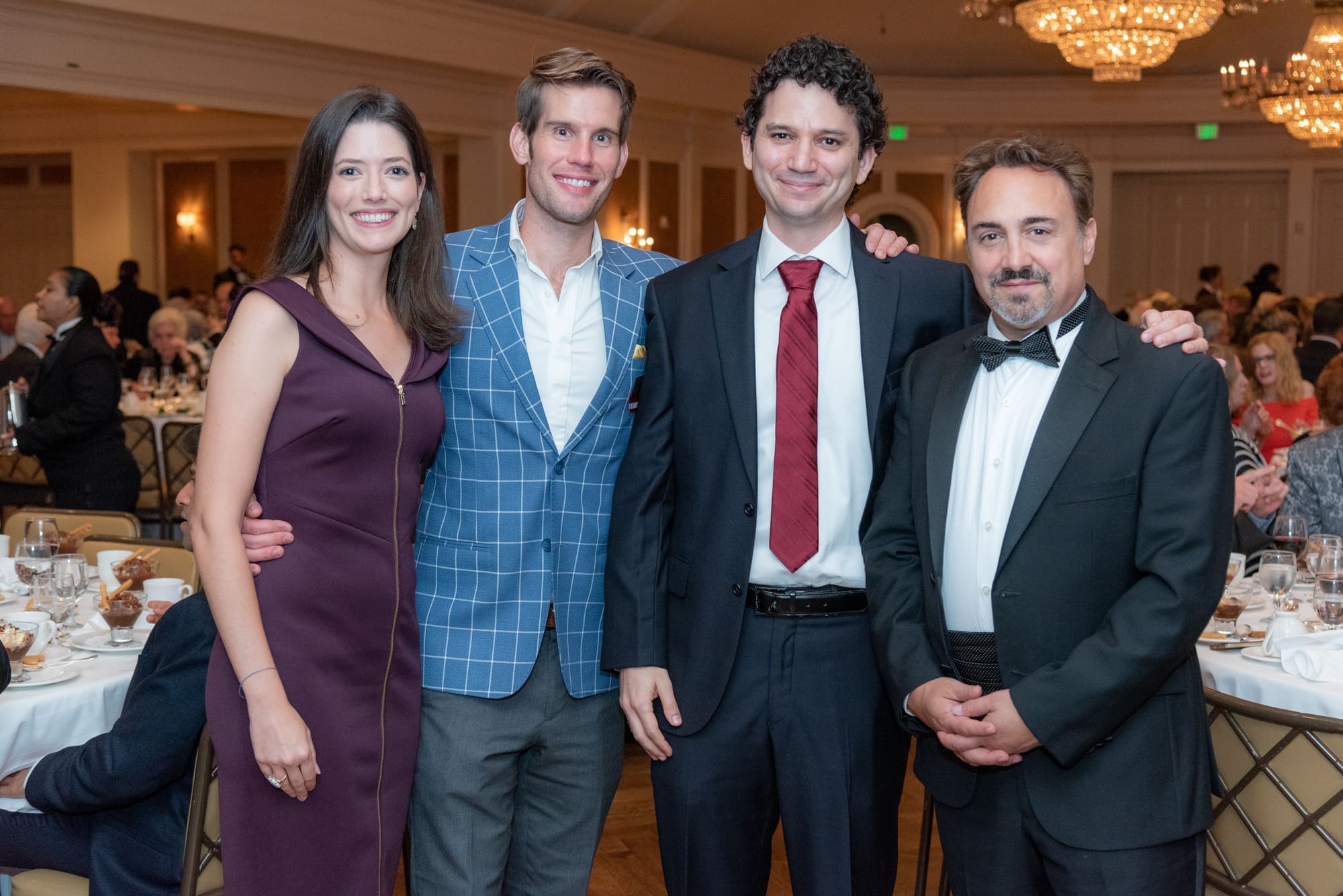 Jaena & Andrew Coit, Alejandro Basulto, Tony DiLorenzo  (Photo by Paul Davis, dabfoto)