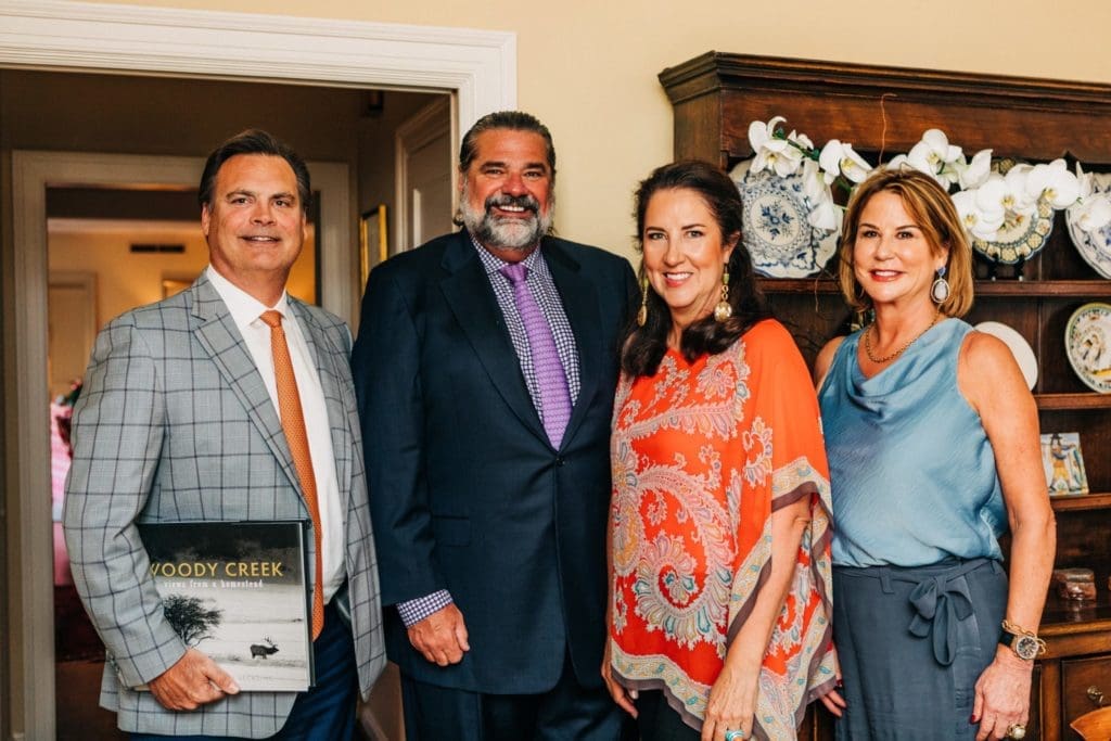 Mike Weir, David Thomas, Margaret Reckling, Ethelyn Kuldell (Photo by Bonner Rhoden)