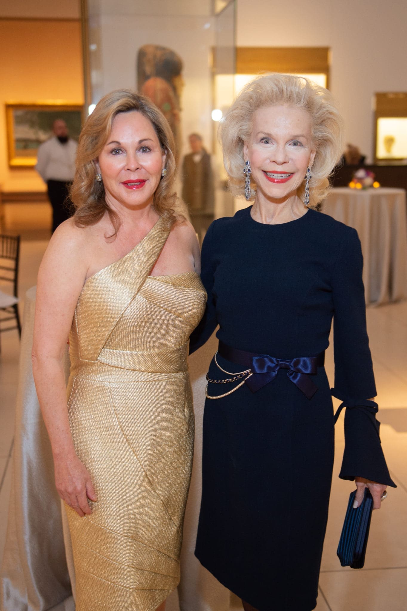 Nancy Kinder, Lynn Wyatt (Photo by Wilson Parish)