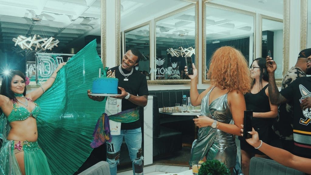 Texans QB Deshaun Watson celebrated his 24th birthday with style.