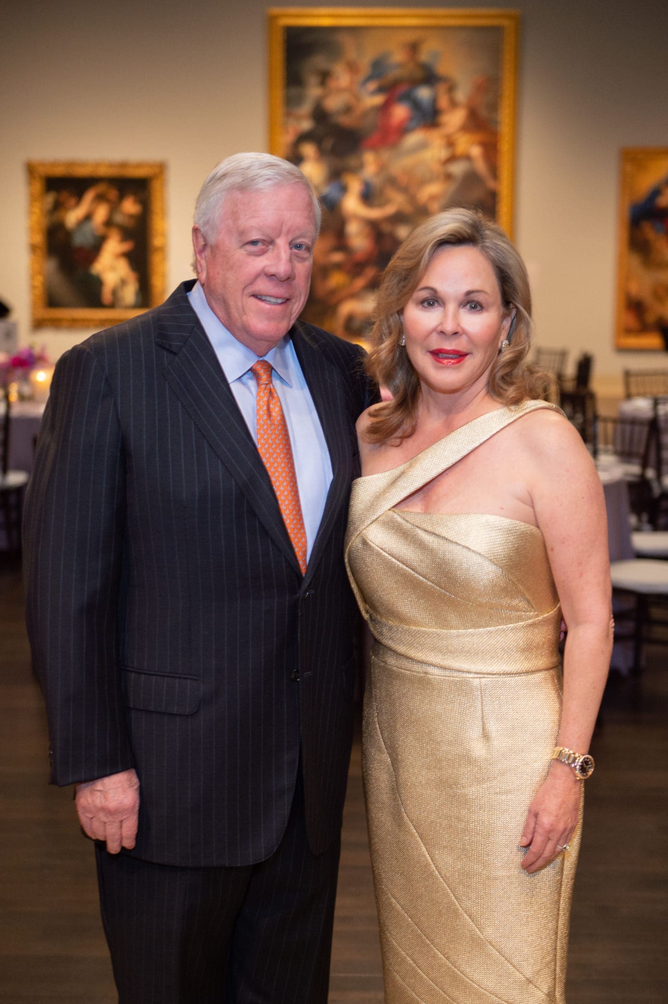 The patrons whose names grace the MFAH's third and final building: Rich and Nancy Kinder. (Photo by Wilson Parish)