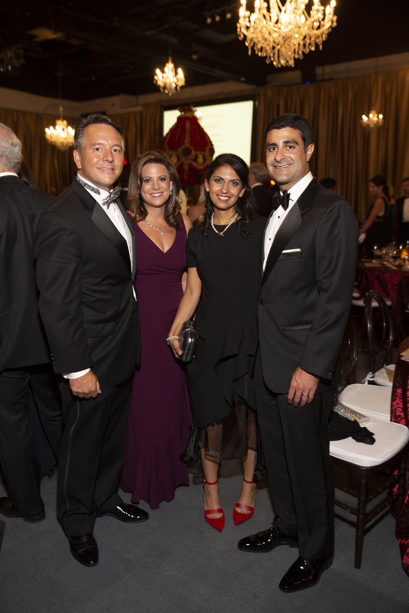Rob & Caren Sweetland, Lillian & Cyrus Irani (Photo by Jenny Antill Clifton)