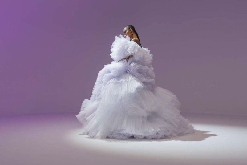 Zac Posen tulle evening gown. (Photo courtesy of Zac Posen)