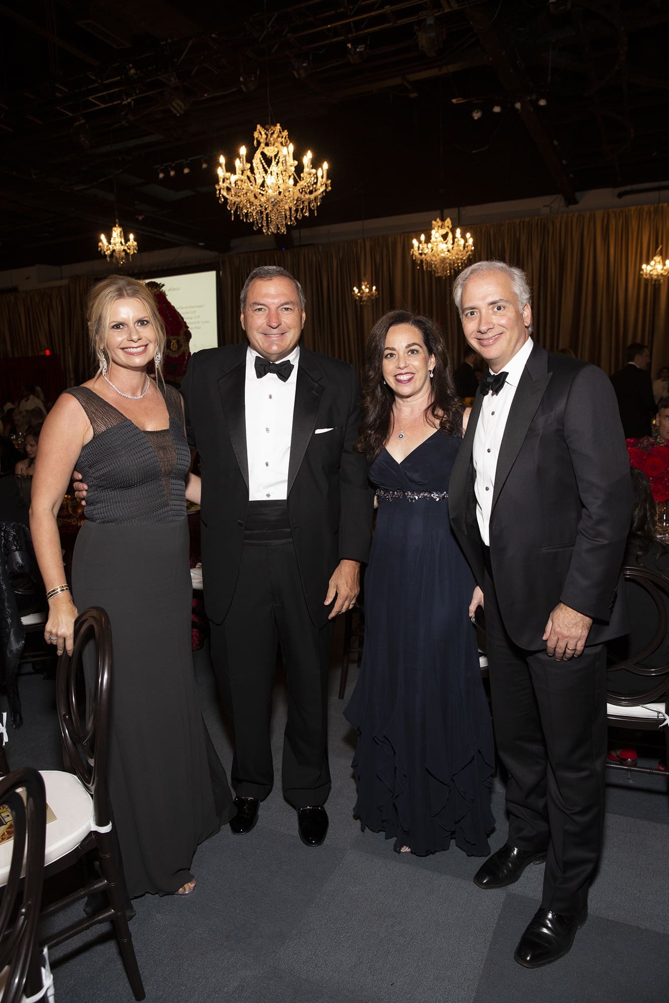 Valerie & Tracy Dieterich, Viviana & David Denechaud (Photo by Jenny Antill Clifton)