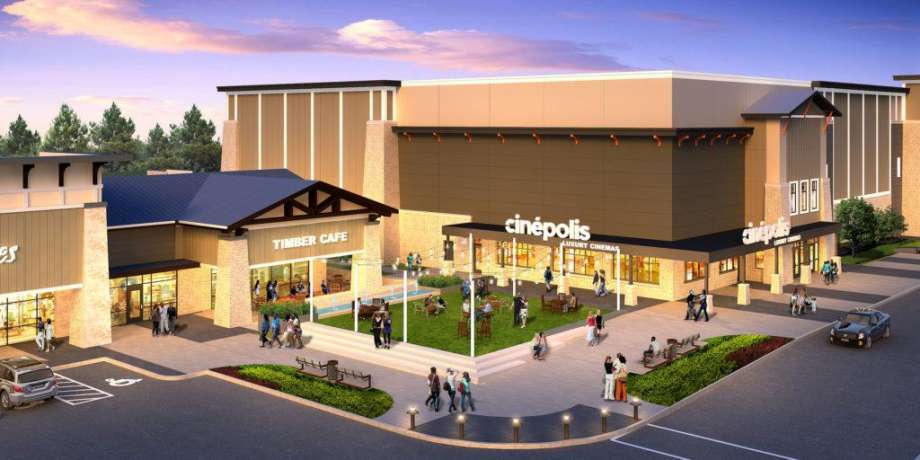 The Woodlands is getting its first-ever luxury dine-in movie theater. 