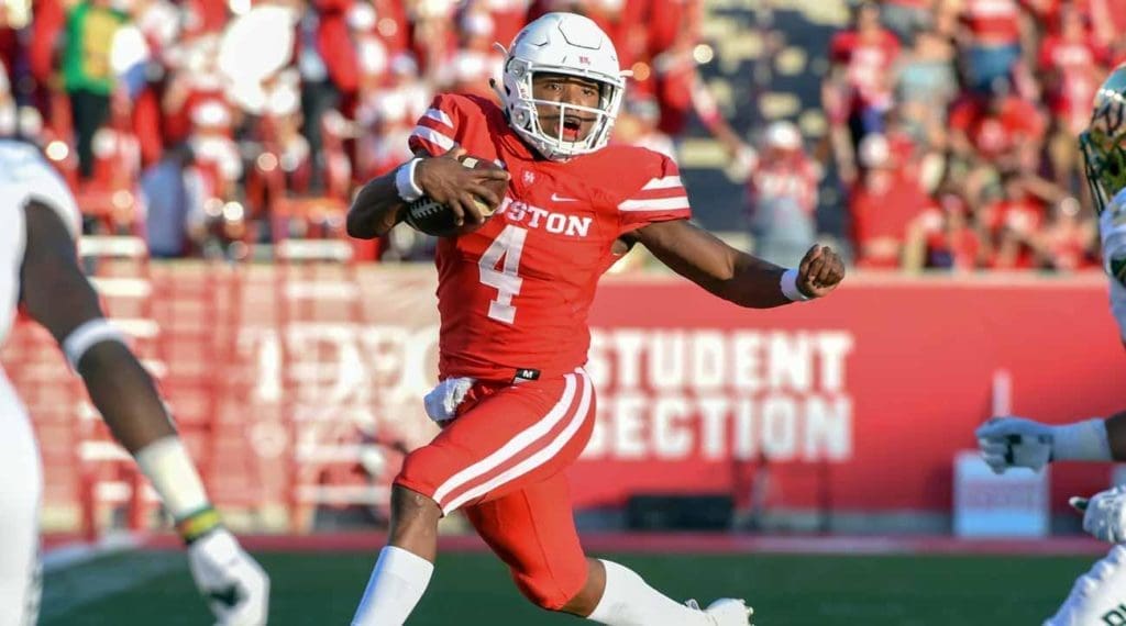 D'Eriq King matched a Tim Tebow record, but the University of Houston offense still hasn't completely taken off. 