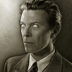 David Bowie is another celeb that Klinko often photographed. 