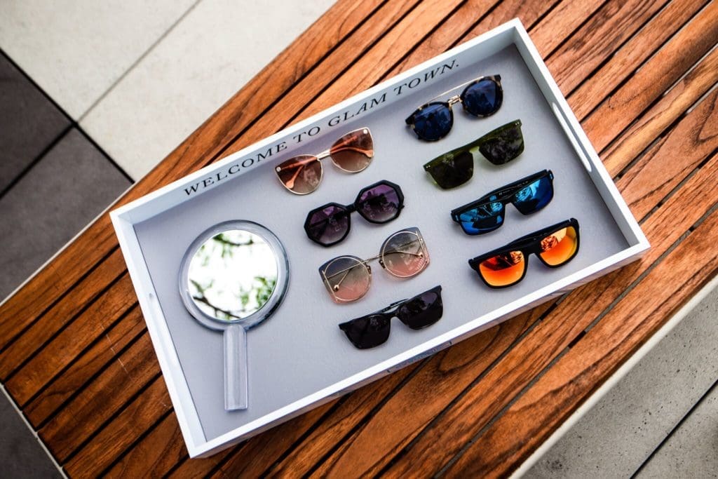 Kimpton Sawyer gives you chic shades to sport poolside. 