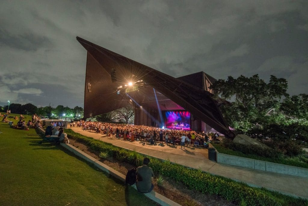 Miller Outdoor Theater is still a grand setting.