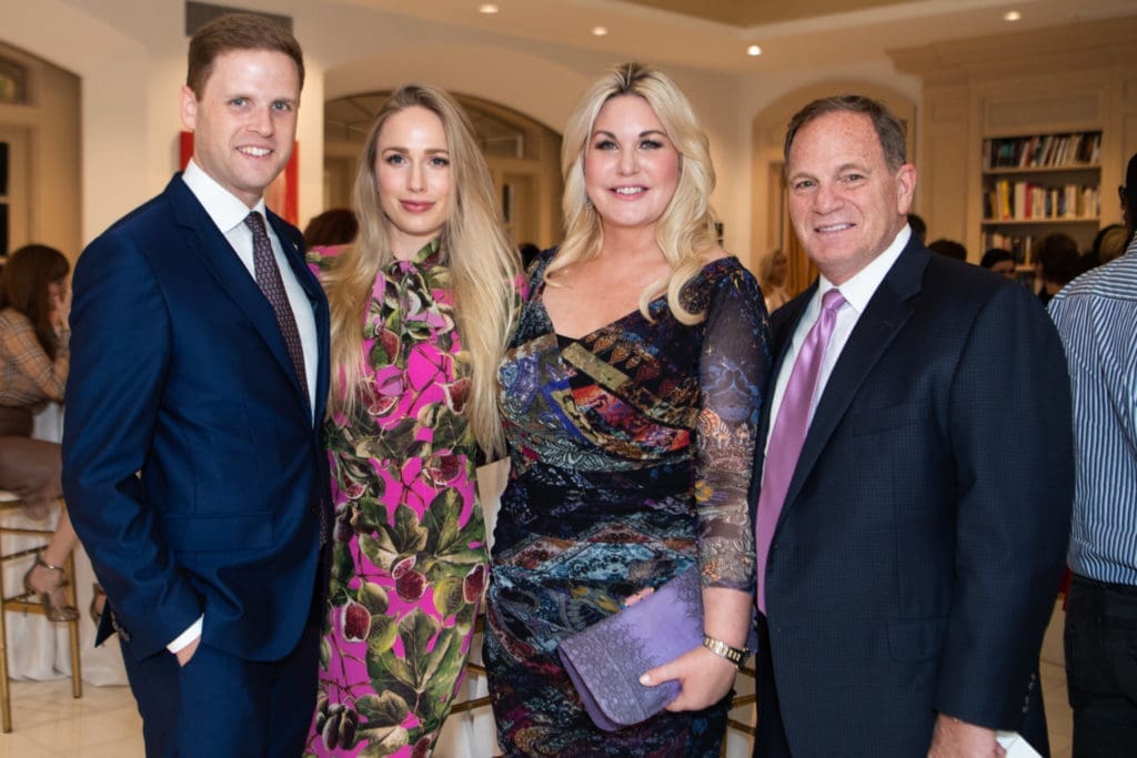 Taylor Eichenwald, Lori Sarofim, Stephanie Von Stein & Marc Schusterman (Photo by Michelle Watson, CatchLightGroup.com)