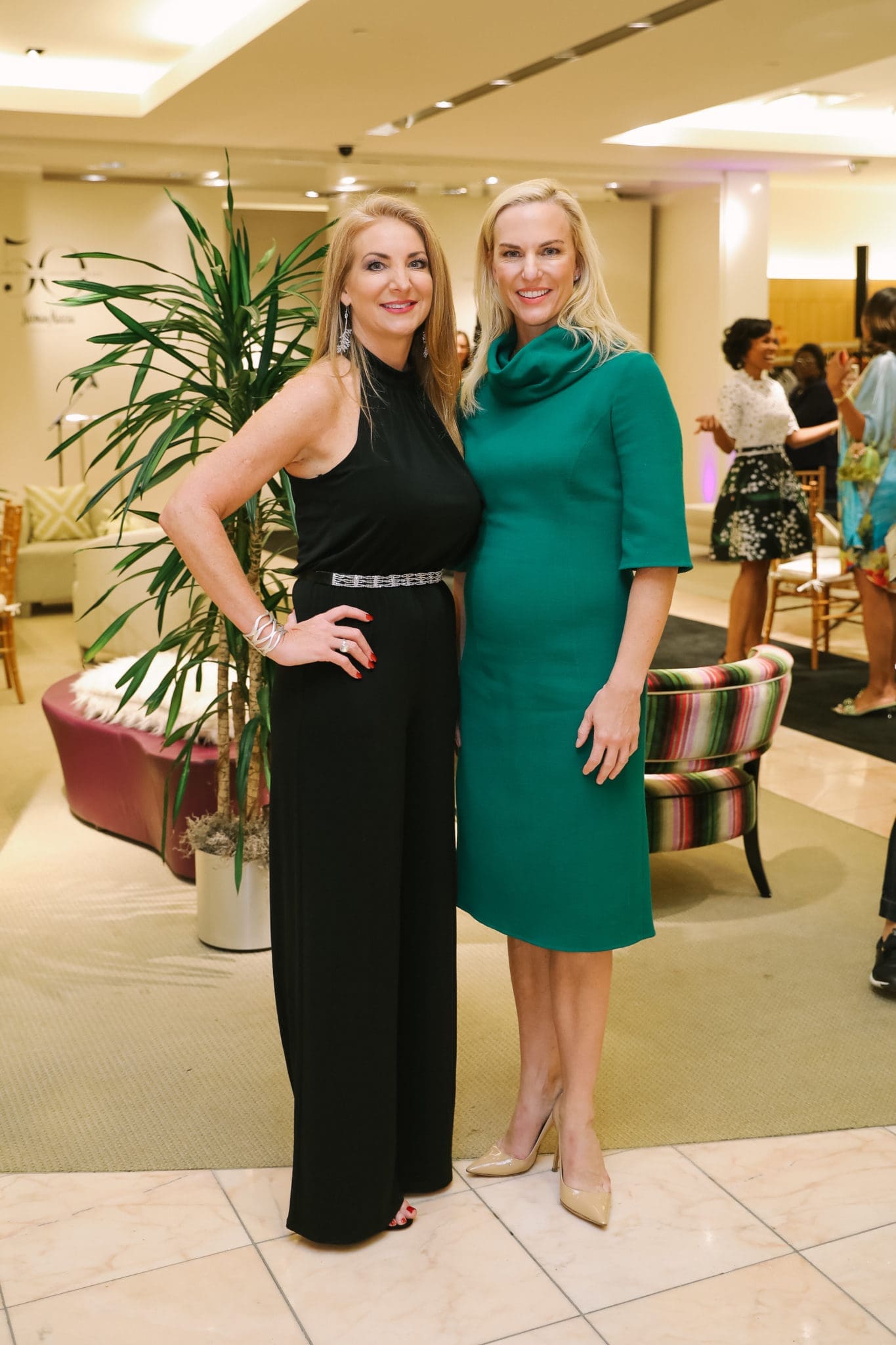 March of Dimes' Kemah Blair, the Woman's Hospital of Texas CEO Elizabeth Ortega (Photo by Johnny Than)