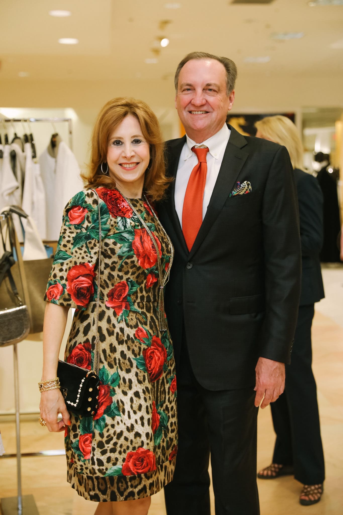 Past Best Dressed honoree Vicki West in Dolce & Gabbana, Ralph Burch (Photo by Johnny Than)