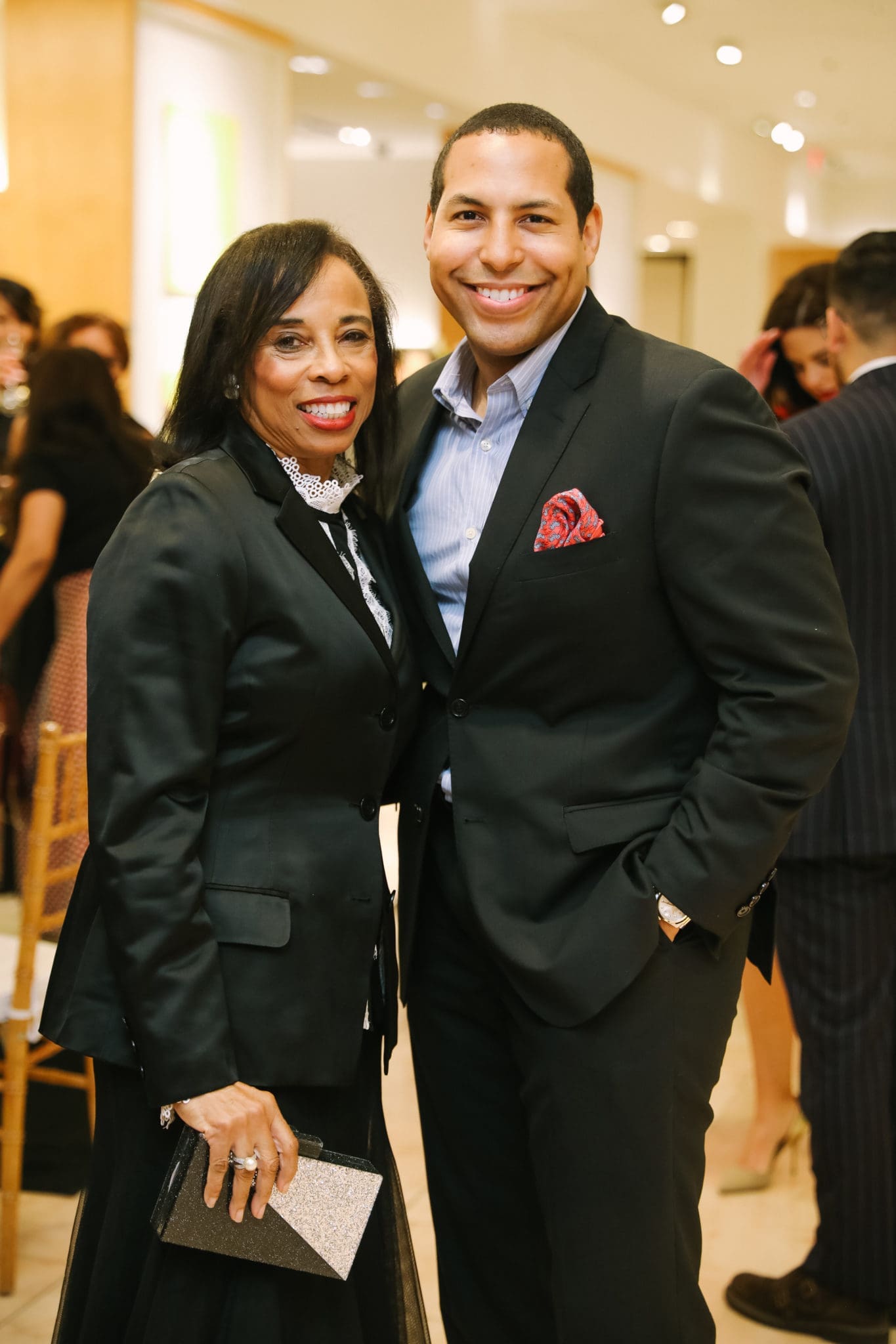 Best Dress Hall of Famer Phyllis Williams, Bryce Kennard (Photo by Johnny Than)