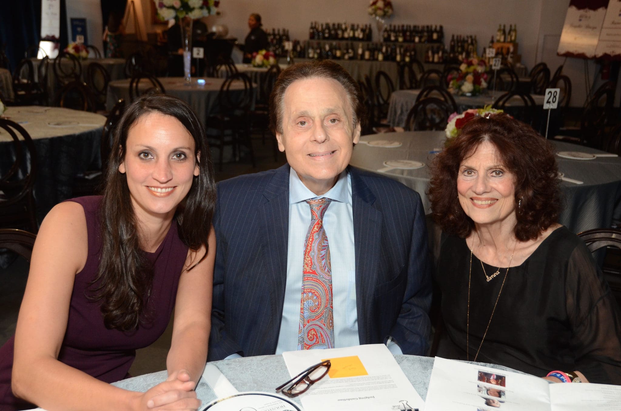Chef Kate McLean, Tony & Donna Vallone during a food competition in 2019. (Photo by Roswitha Vogler)