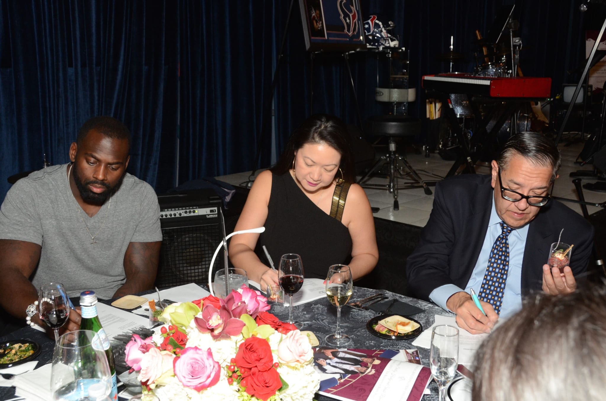 Culinary judges Whitney Mercilus, Mai Pham, Greg Morago (Photo by Roswitha Vogler)