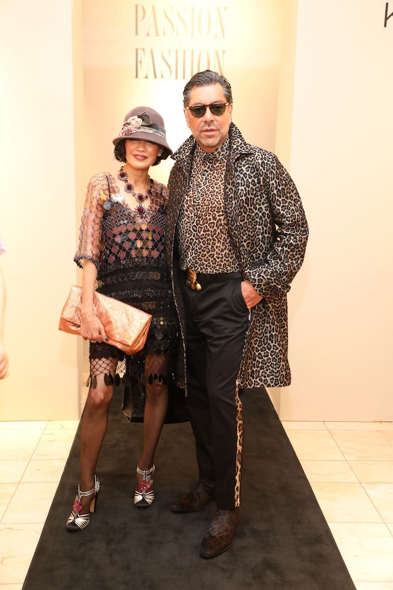 Passion for Fashion fashion honorees Duyen Nguyen and Céron (Photo by Priscilla Dickson)