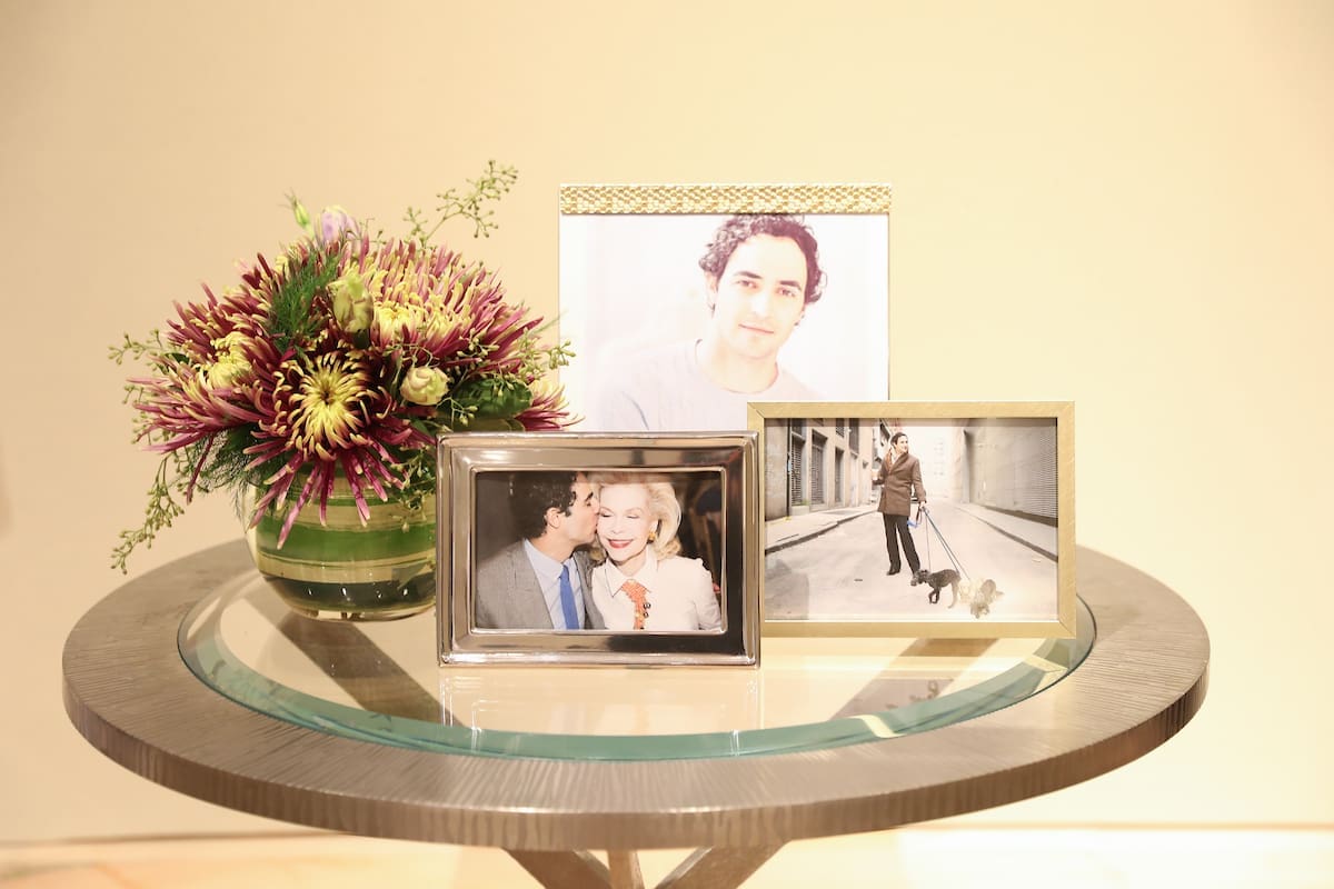 Designer Zac Posen and Lynn Wyatt have been long time friends. (Photo by Priscilla Dickson)