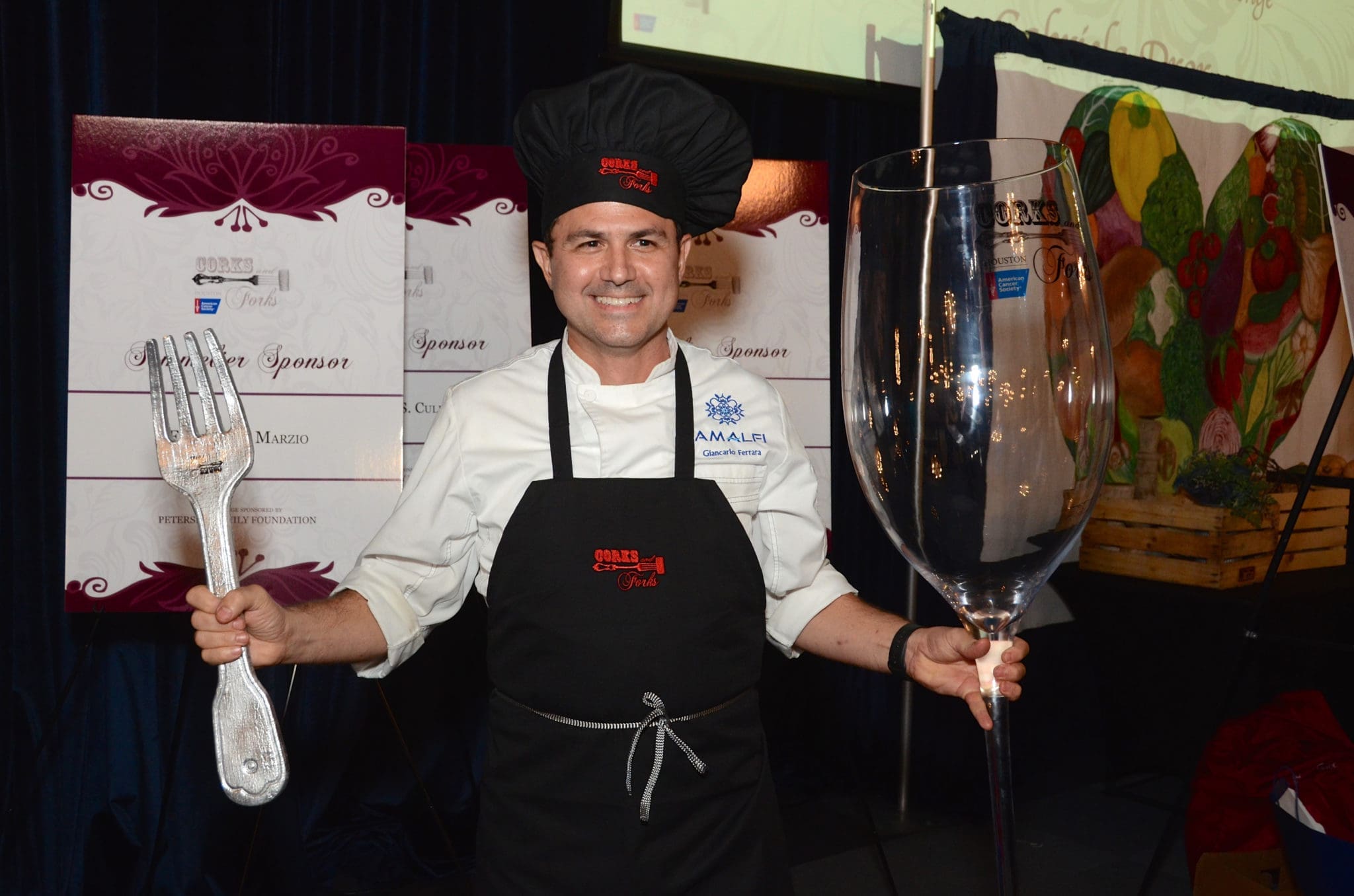 Culinary Crown winning chef Giancarlo Ferrara of Amalfi (Photo by Roswitha Vogler)