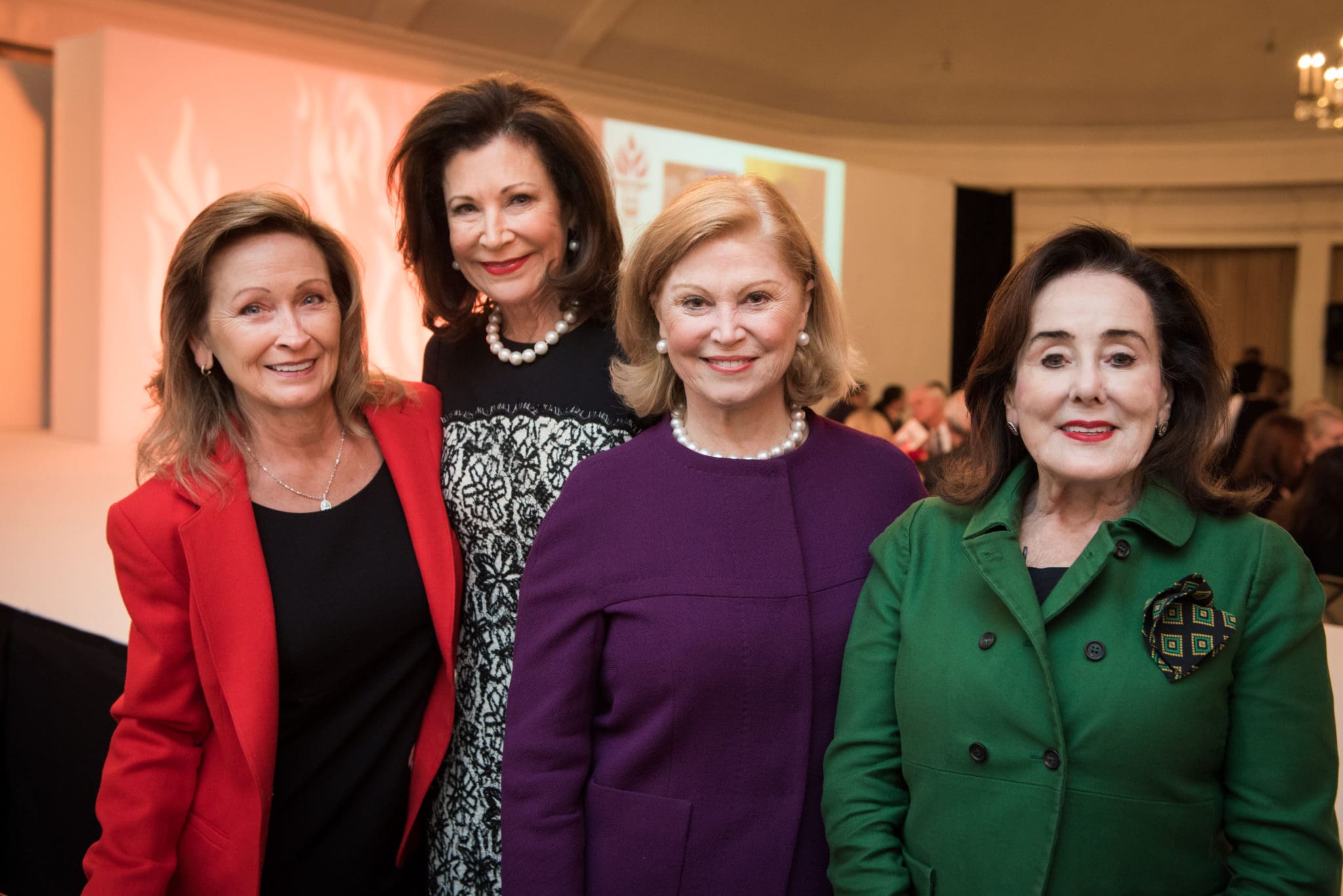 Barbara Brooks, Betty Hrncir, Jan Duncan and Betty Tutor (Photo by Allen S. Kramer/Texas Children’s Hospital)