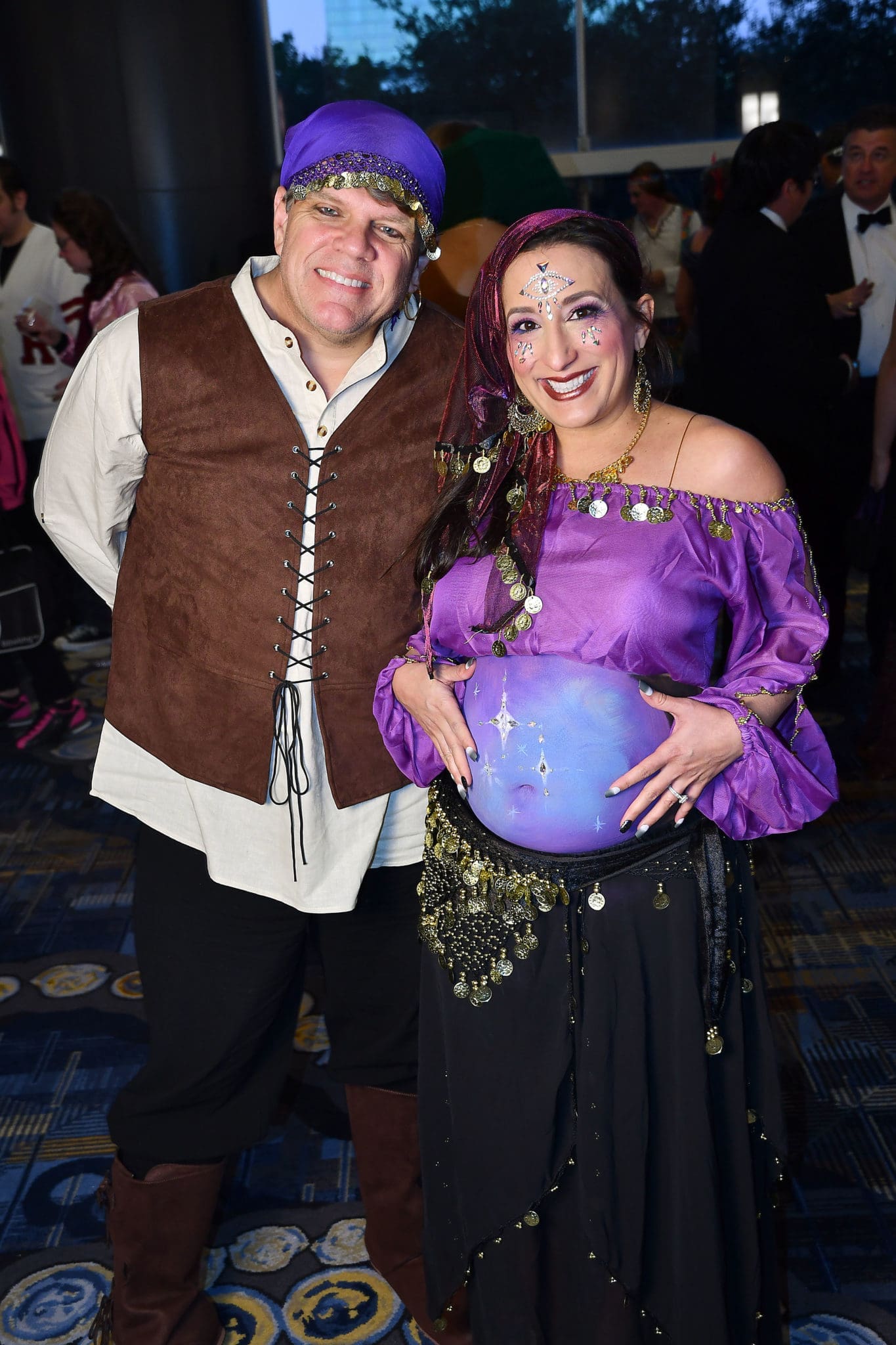Coi & Victoria Wright at the Ronald McDonald House Boo Ball (Photo by Dave Rossman)
