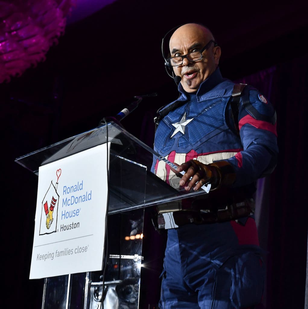 BooBall Rick Noriega at the Ronald McDonald House Boo Ball (Photo by Dave Rossman)