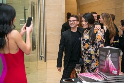 Christian Siriano and Dasiy Mendoza.
