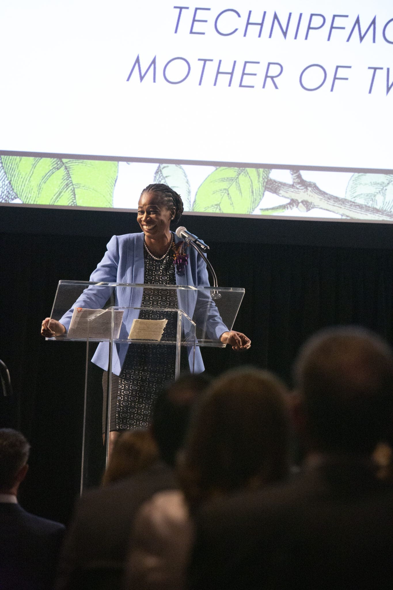 Dress for Success Houston client ambassador Latisa Muhammad (Photo by Jenny Antill)