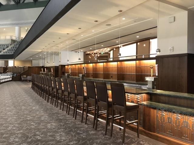 Dickies Arena's North Club bar is another hangout area. (Photo by Courtney Dabney)