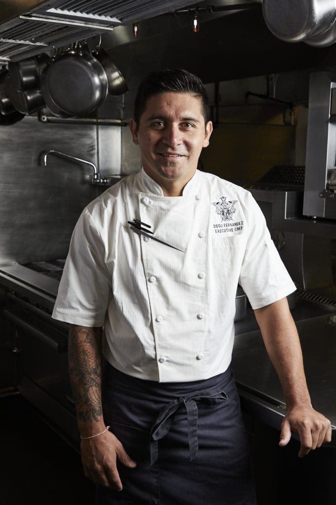 Diego Fernandez is the new executive chef at The French Room.