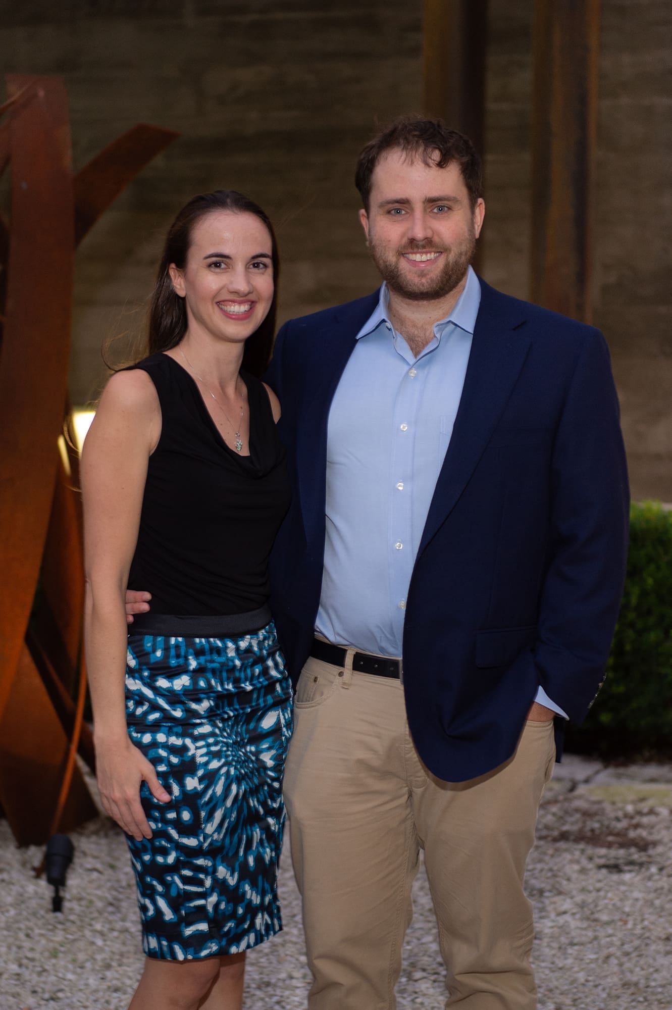 Generva Allen & Michael Weylandt (Photo by Wilson Parish)