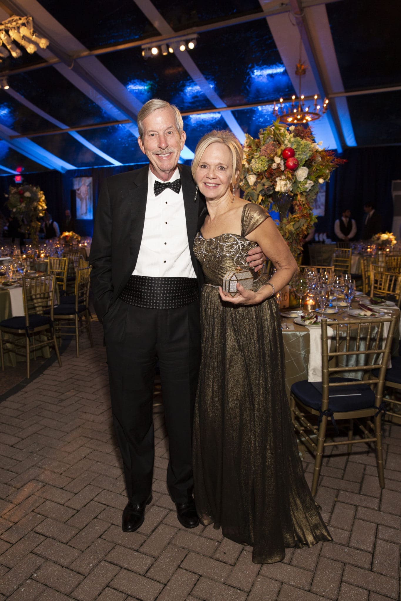 John & Janet Carrig, Houston Grand Opera board chair, on opening night 2019 (Photo by Jenny Antill Clifton)